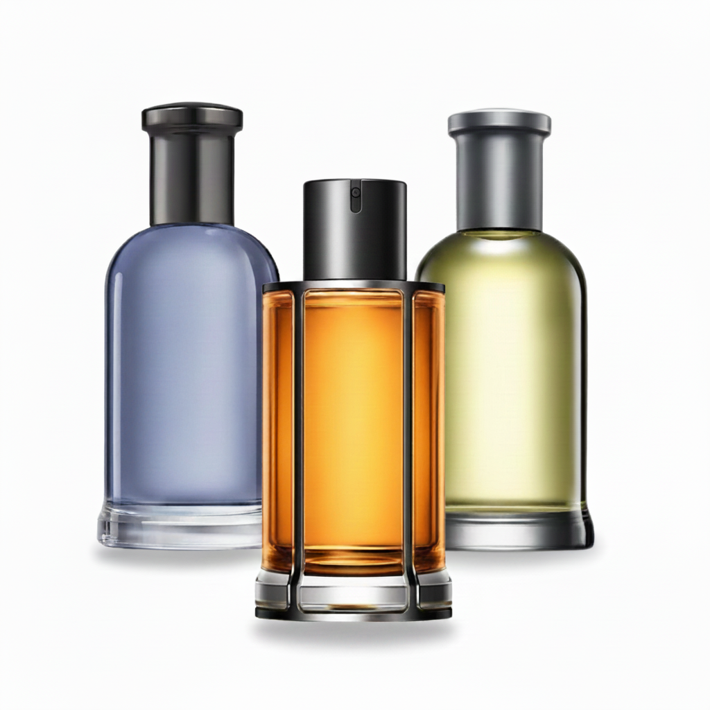 PREMIUM 3ER SET: Holziger Duft, Klassisches Herrenparfüm und Aromatisches Eau de Parfum