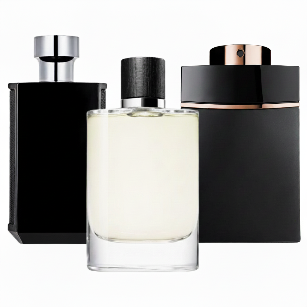 PREMIUM 3ER SET: Orientalischer Herrenduft, Frischer Aquatischer Duft und Intensiver Eleganter Herrenduft (Eau de Parfum)