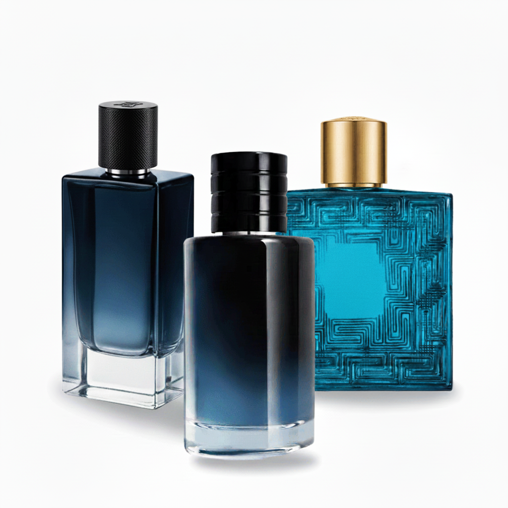 PREMIUM 3ER SET: Holziger Herrenduft, Frischer Herrenduft und Aromatischer Herrenduft